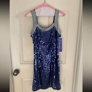 Sequin cocktail dress